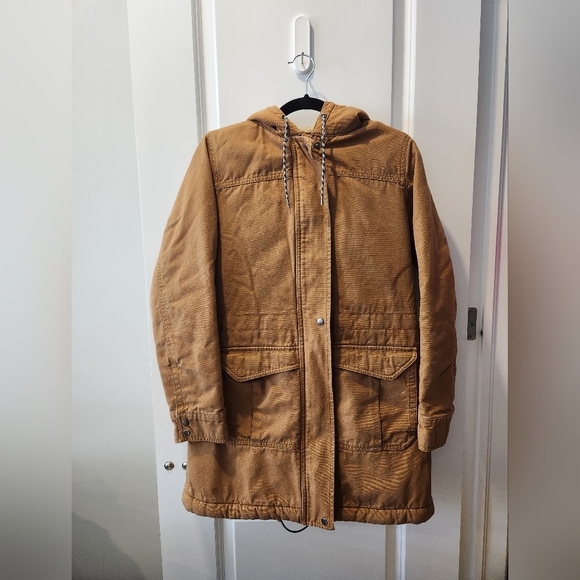 PATAGONIA Prairie Dawn Hooded Sherpa-Lined Parka Jacket - Picture 4 of 15